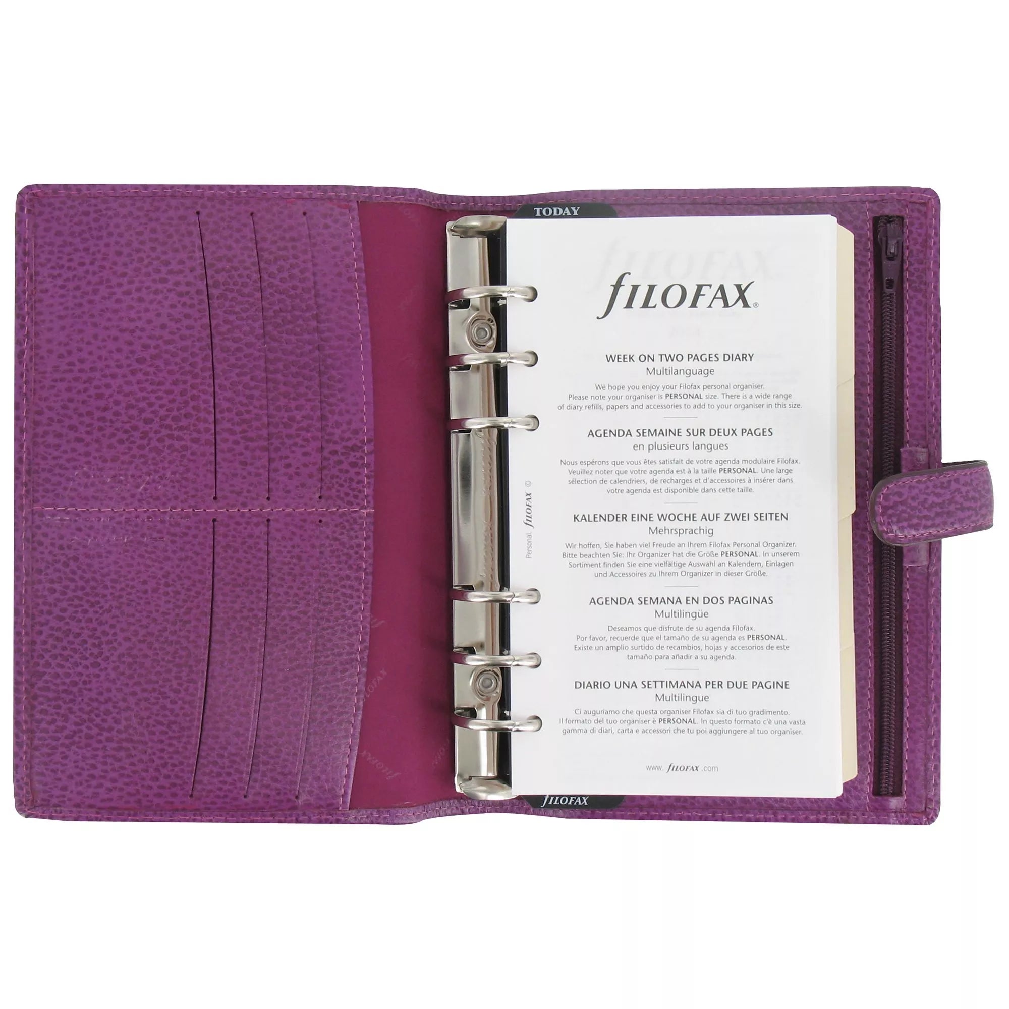 Filofax Finsbury personal organiser - British product