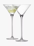 LSA International Bar Collection cocktail glasses set of 2 275ml, imported from the UK