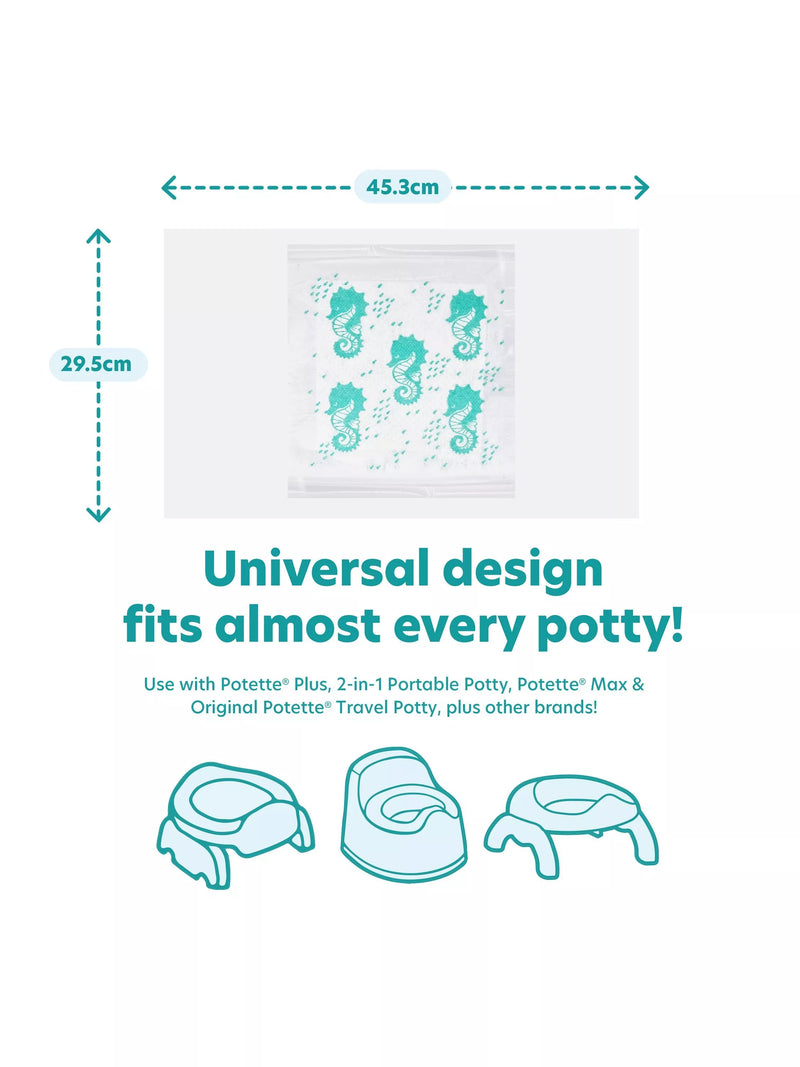 Potette fragranced potty liners pack of 30, imported from the UK