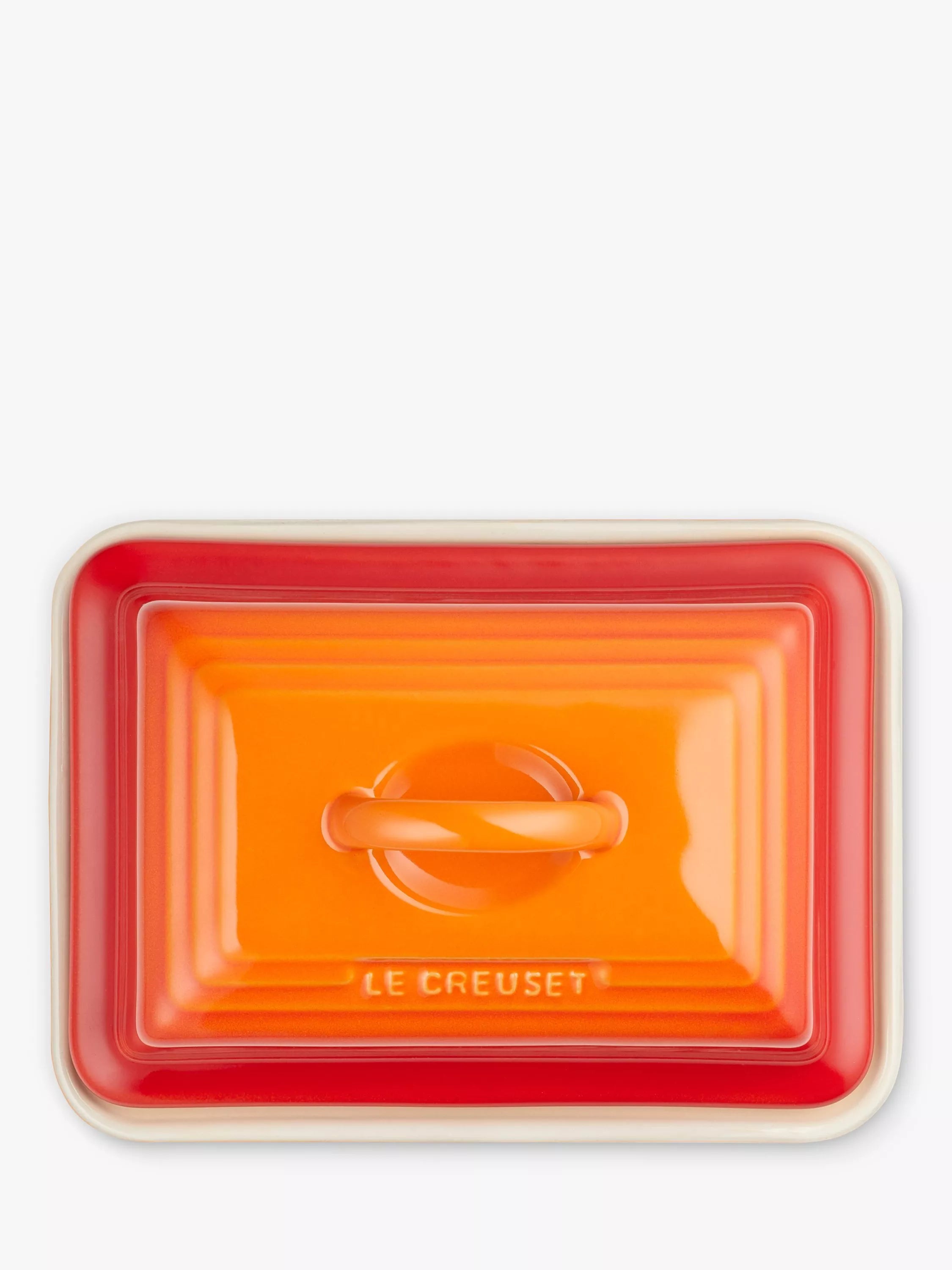 Le Creuset stoneware butter dish, UK version