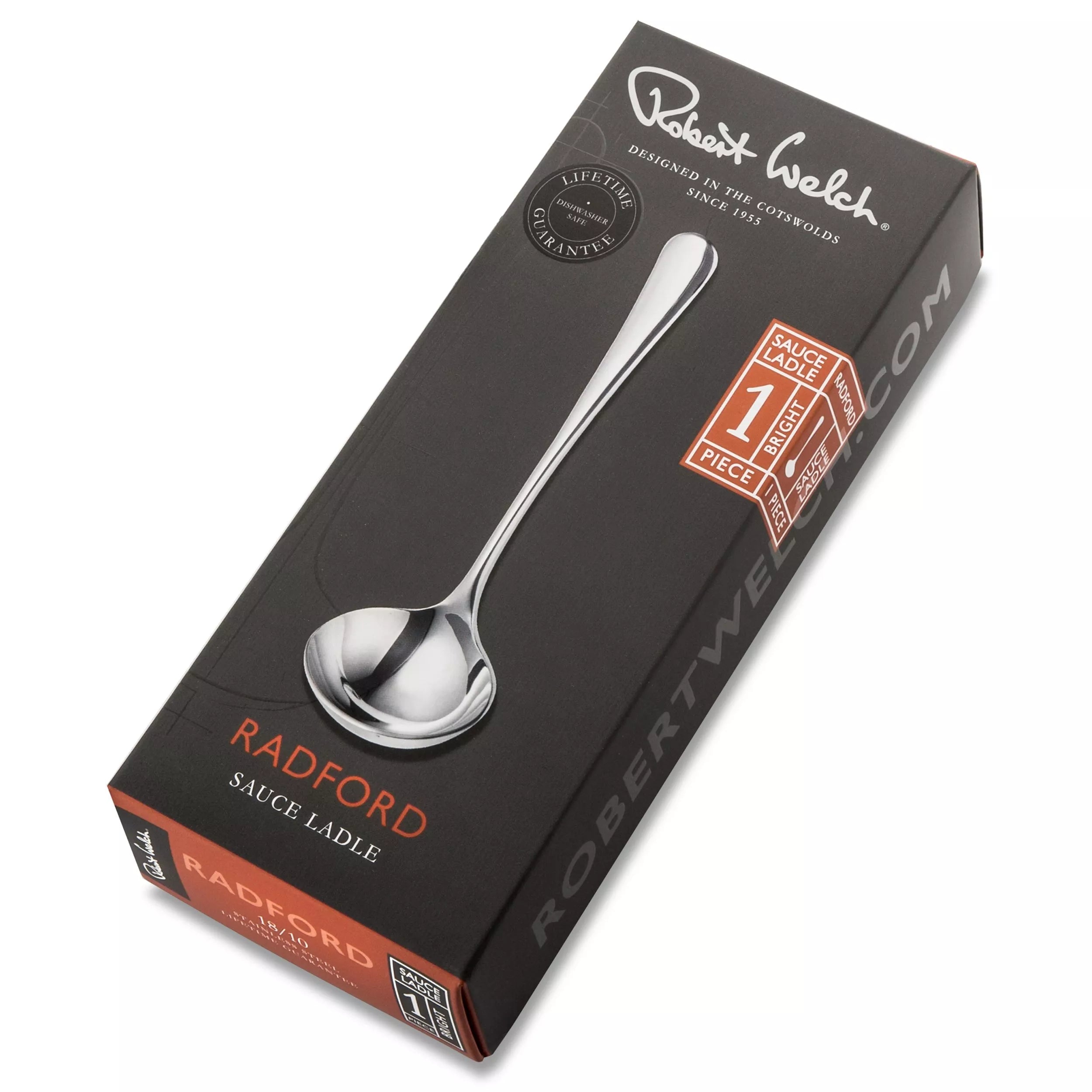 Robert Welch Radford sauce ladle stainless steel, UK version