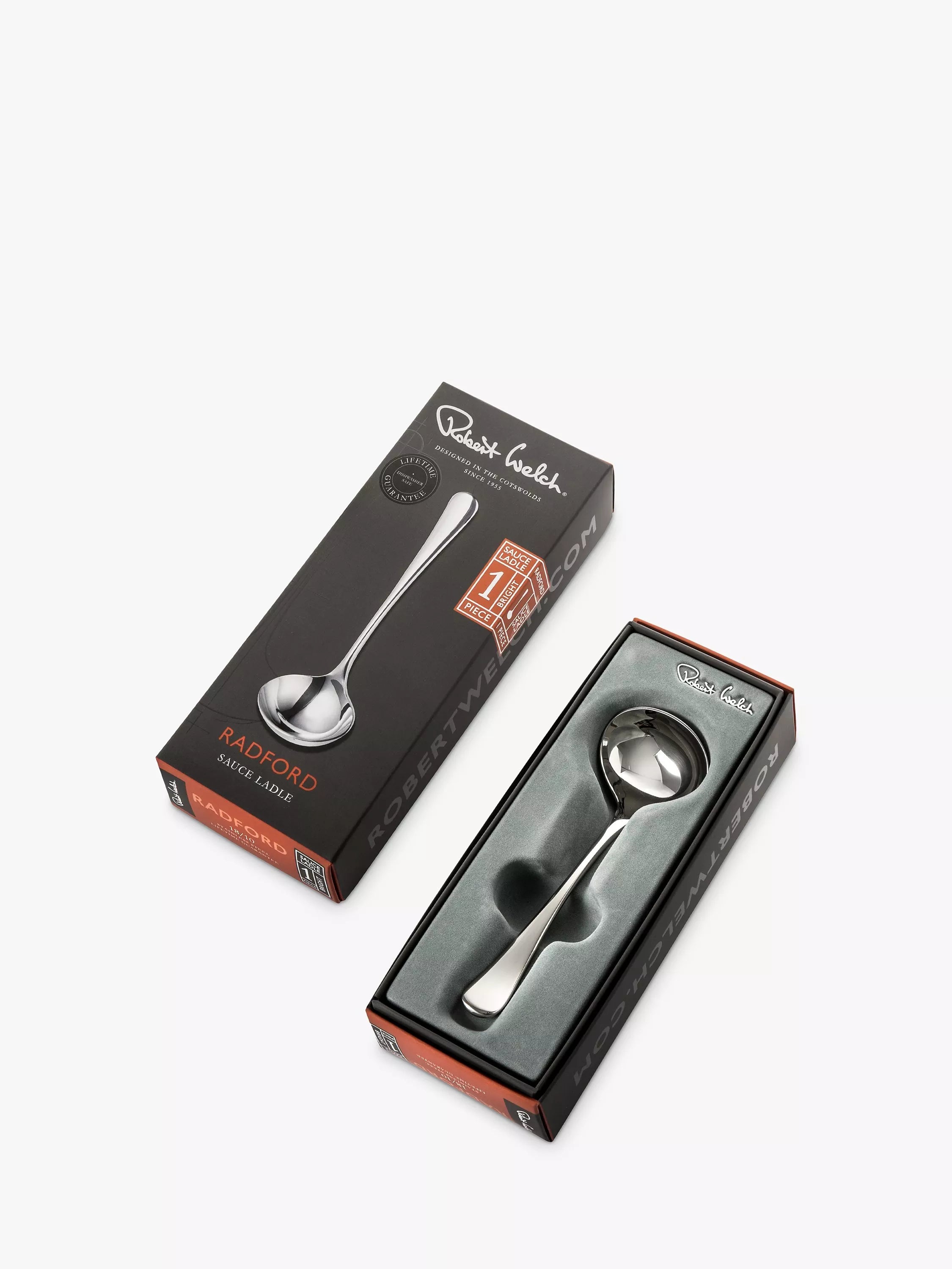 Robert Welch Radford sauce ladle stainless steel, UK version