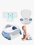 Potette Plus Travel Potty White/Blue, imported from the UK