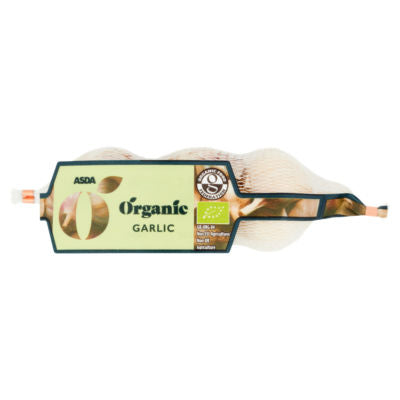 ASDA Organic Fresh Garlic Bulbs - British product
