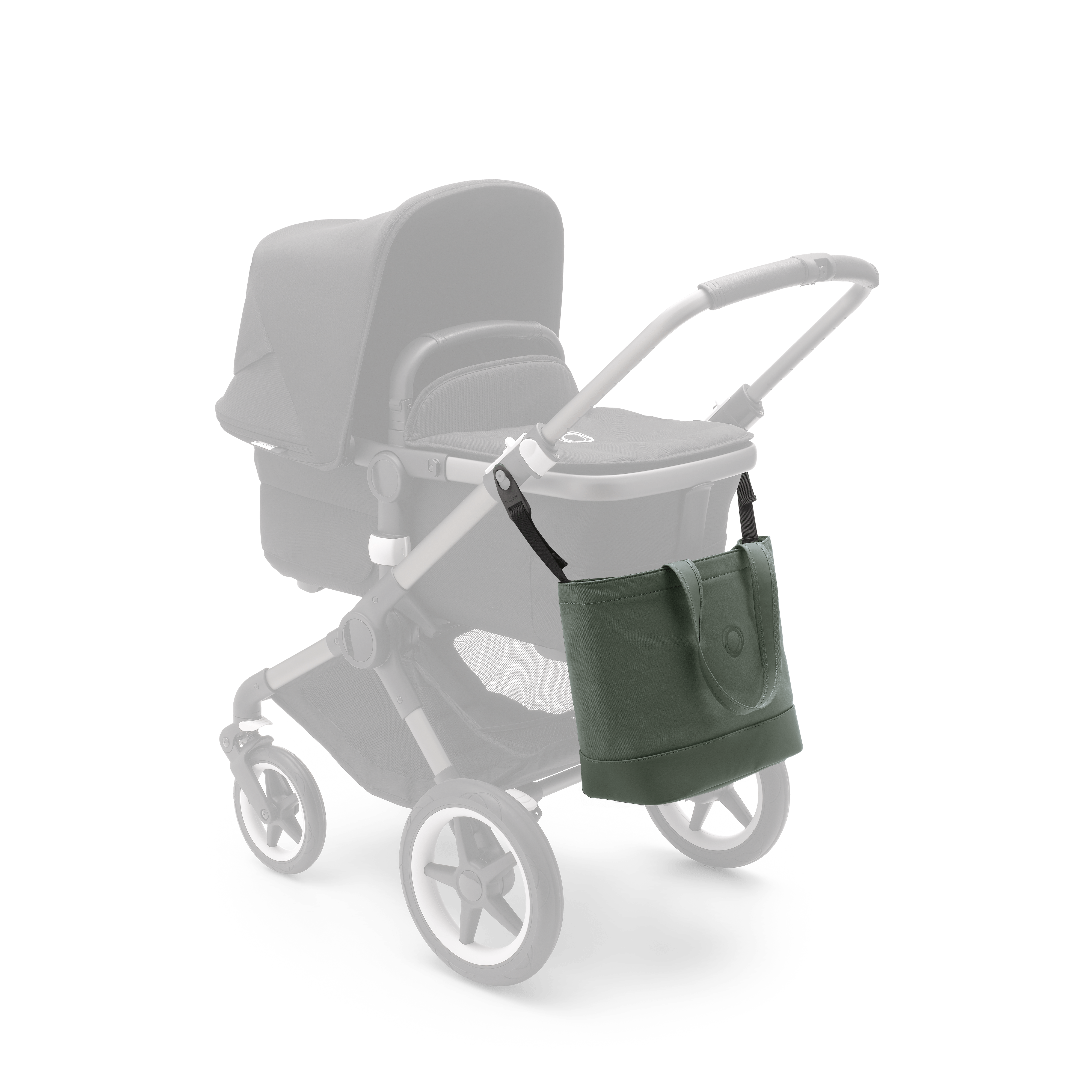Bugaboo changing bag in Forest Green, imported from the UK