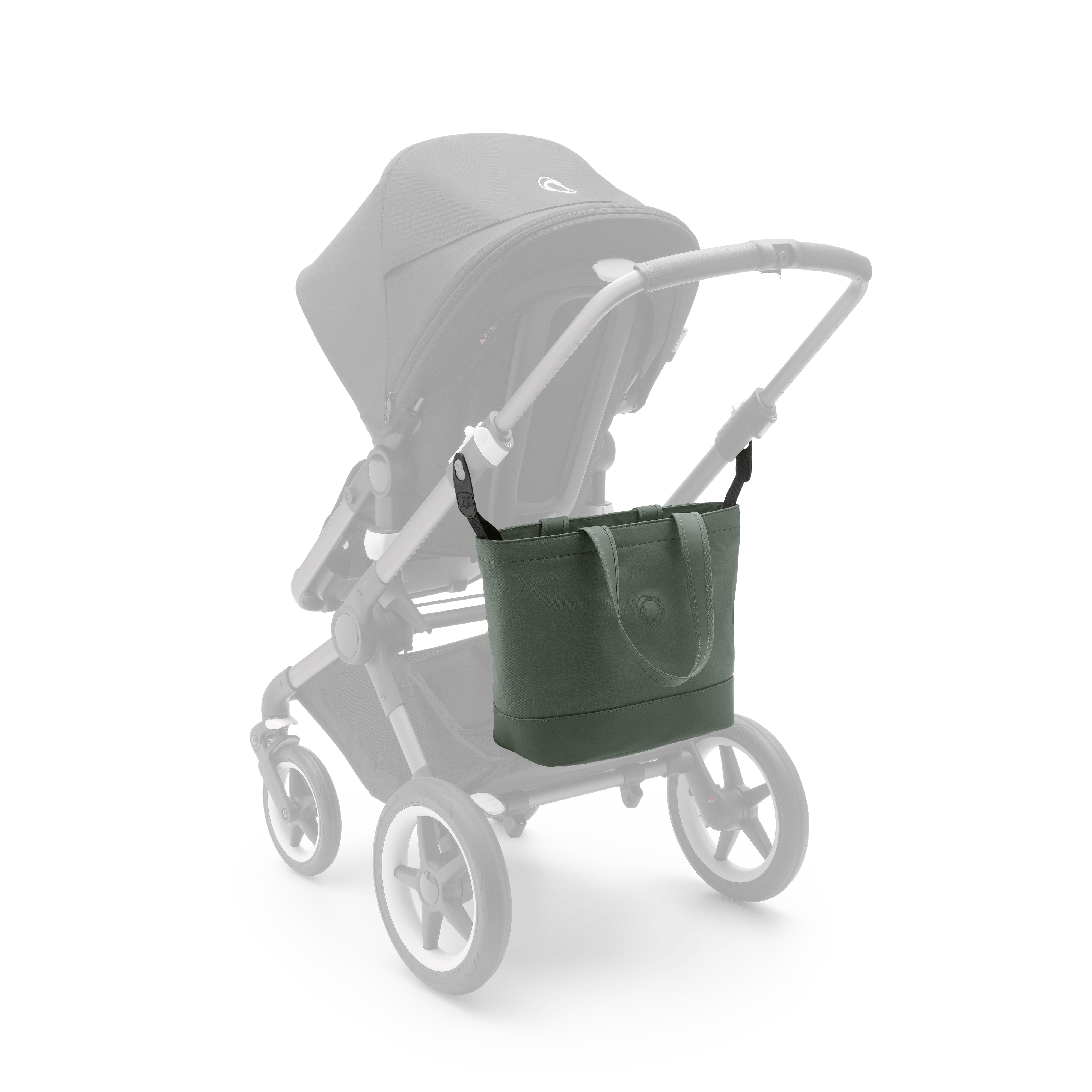 Bugaboo changing bag in Forest Green, imported from the UK