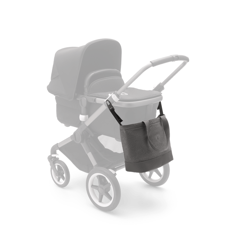Bugaboo Grey Melange changing bag for pushchair, UK version