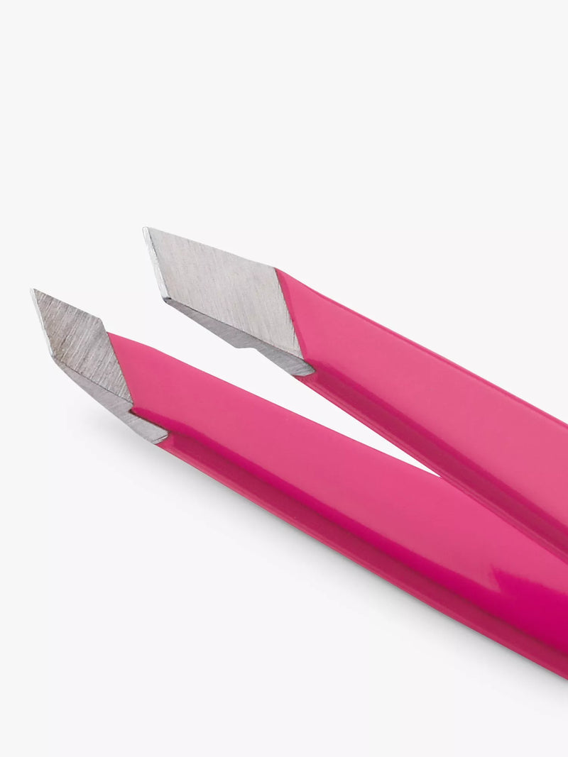 Tweezerman mini slant tweezers assorted colours (British brand)