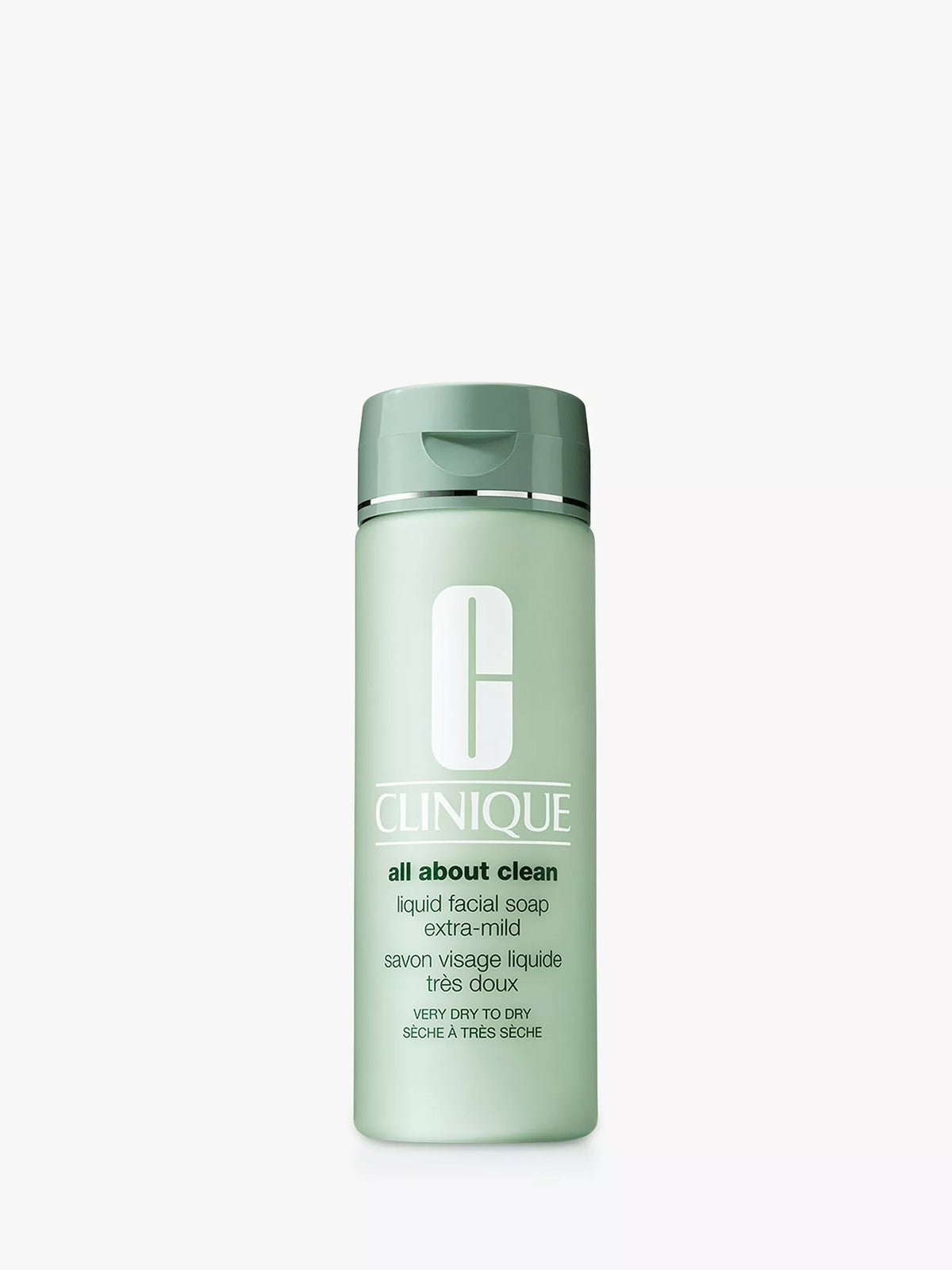 Clinique Liquid Facial Soap Extra Mild 200ml, imported from the UK