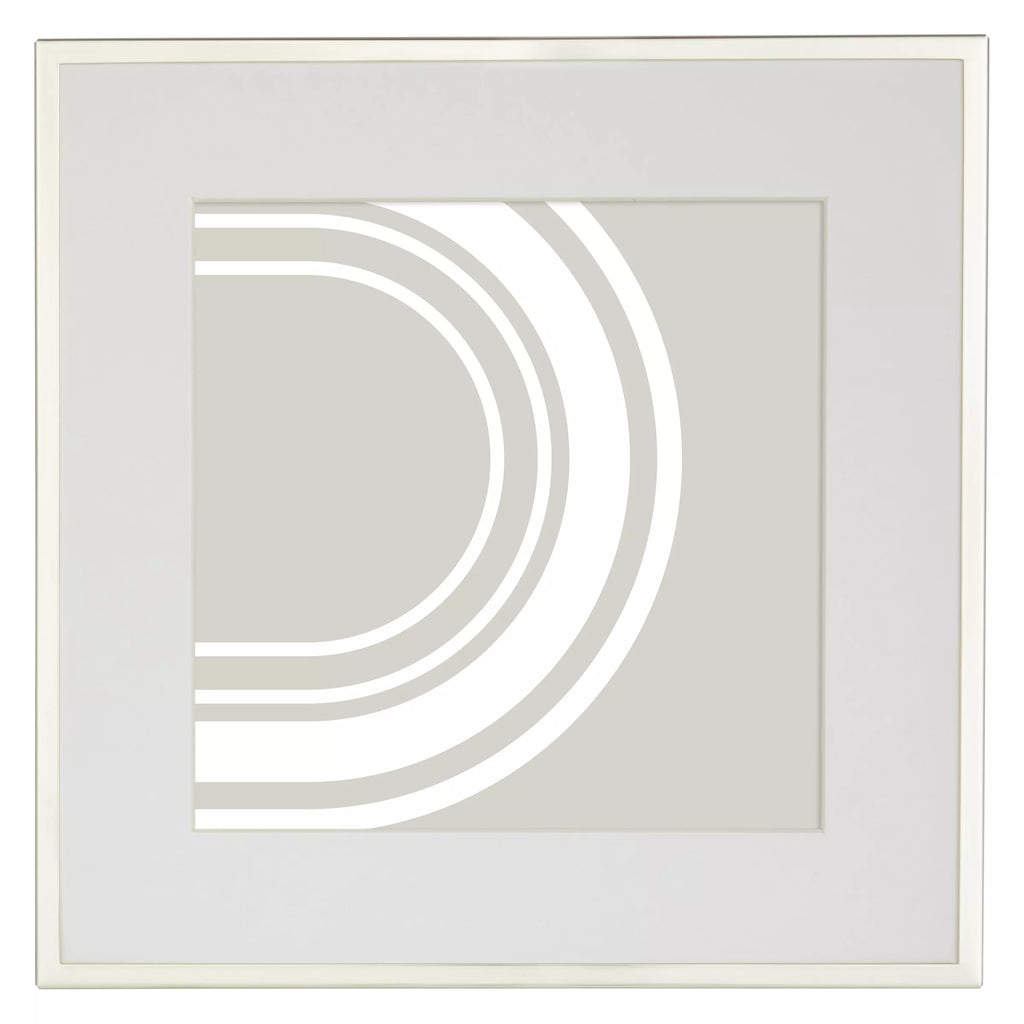 John Lewis Daya Photo Frame, 5 x 5" (13 x 13cm), Silver