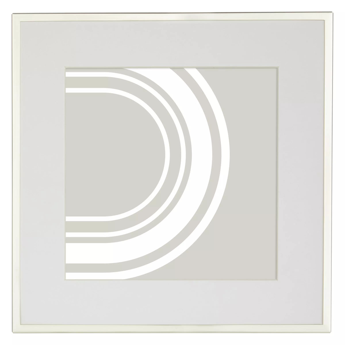 John Lewis Daya silver photo frame 5x5 inches, UK version