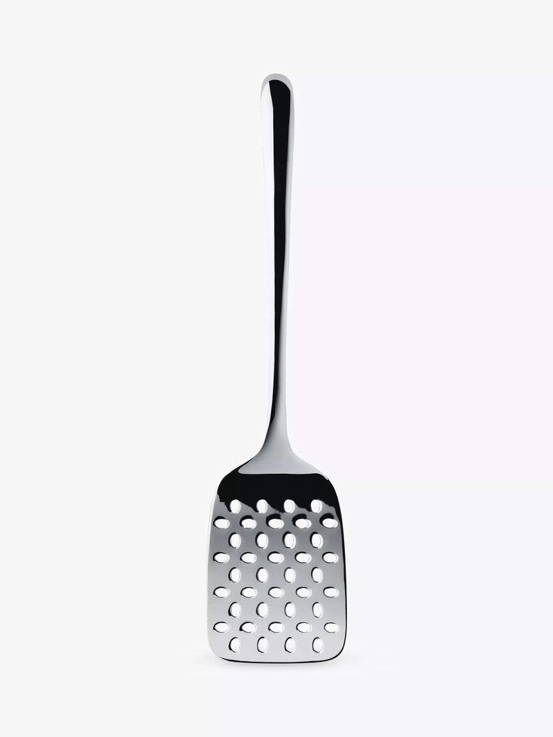 Robert Welch slotted stainless steel turner, imported from the UK