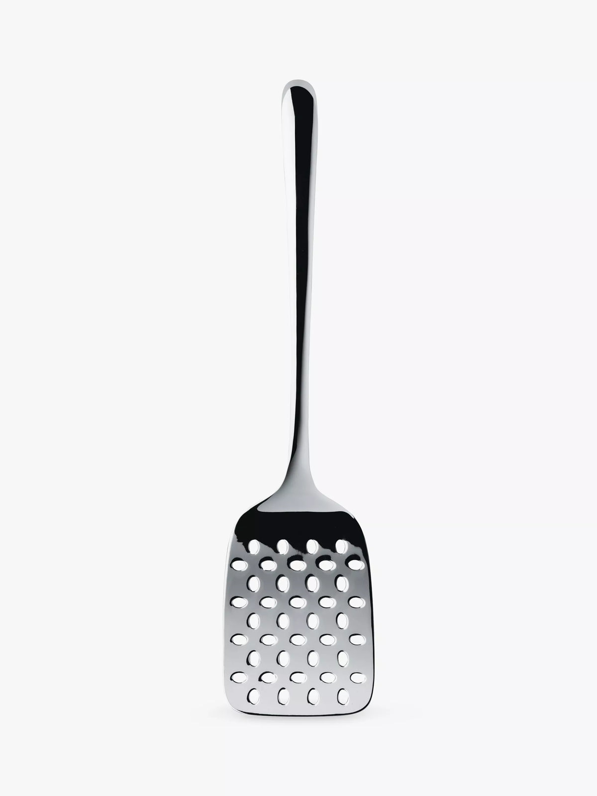Robert Welch slotted stainless steel turner, imported from the UK