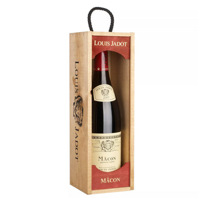 Maison Louis Jadot Mâcon Rouge Rotwein, in Geschenkbox, 75cl