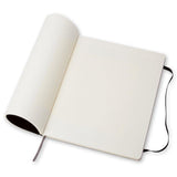 Moleskine extra large soft cover ruled notebook (British brand)