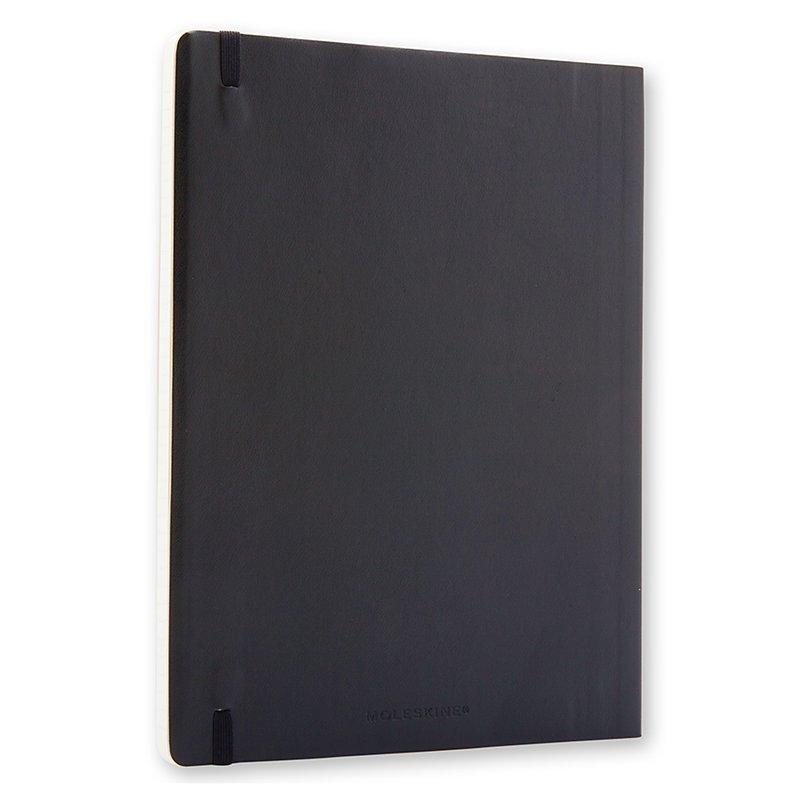 Moleskine extra large soft cover ruled notebook (British brand)