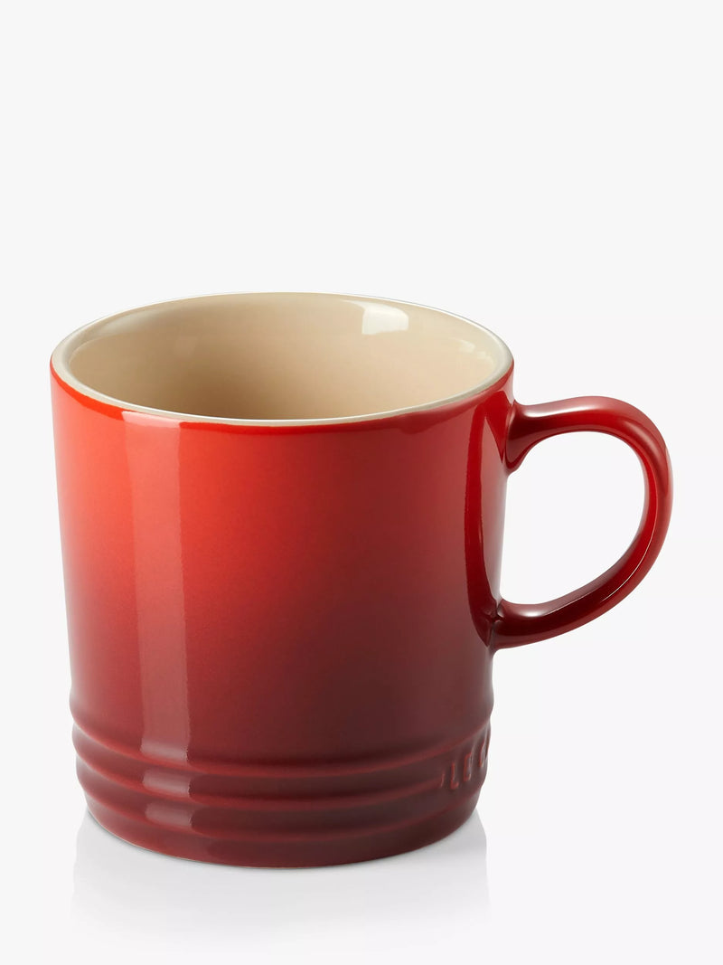 Le Creuset Stoneware Mug, 350ml, Cerise