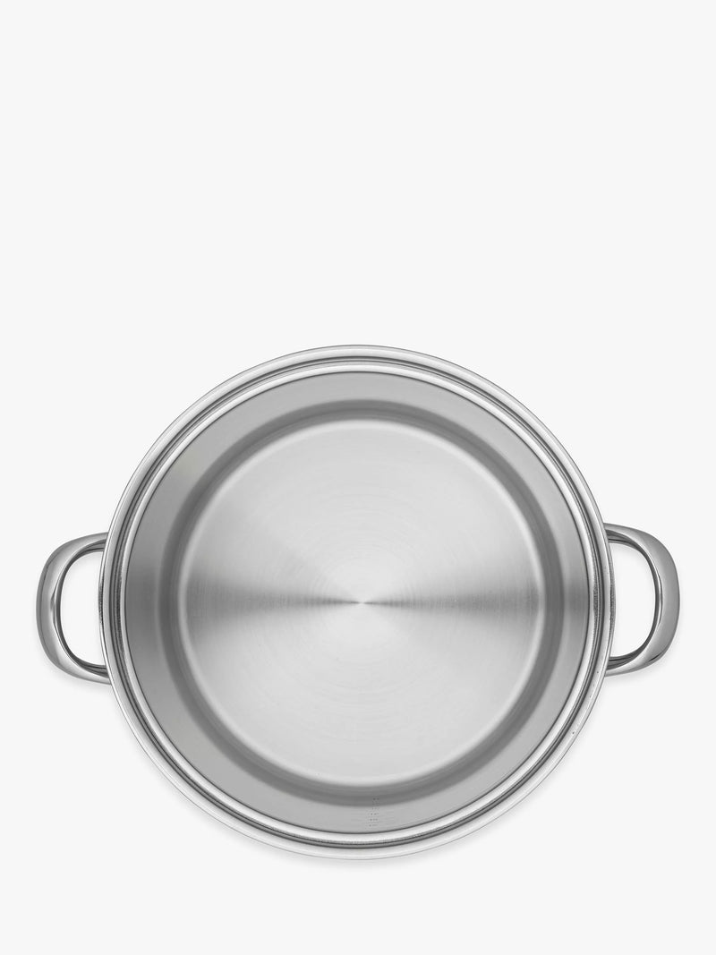 John Lewis stainless steel stockpot 6.5L 24cm, UK version