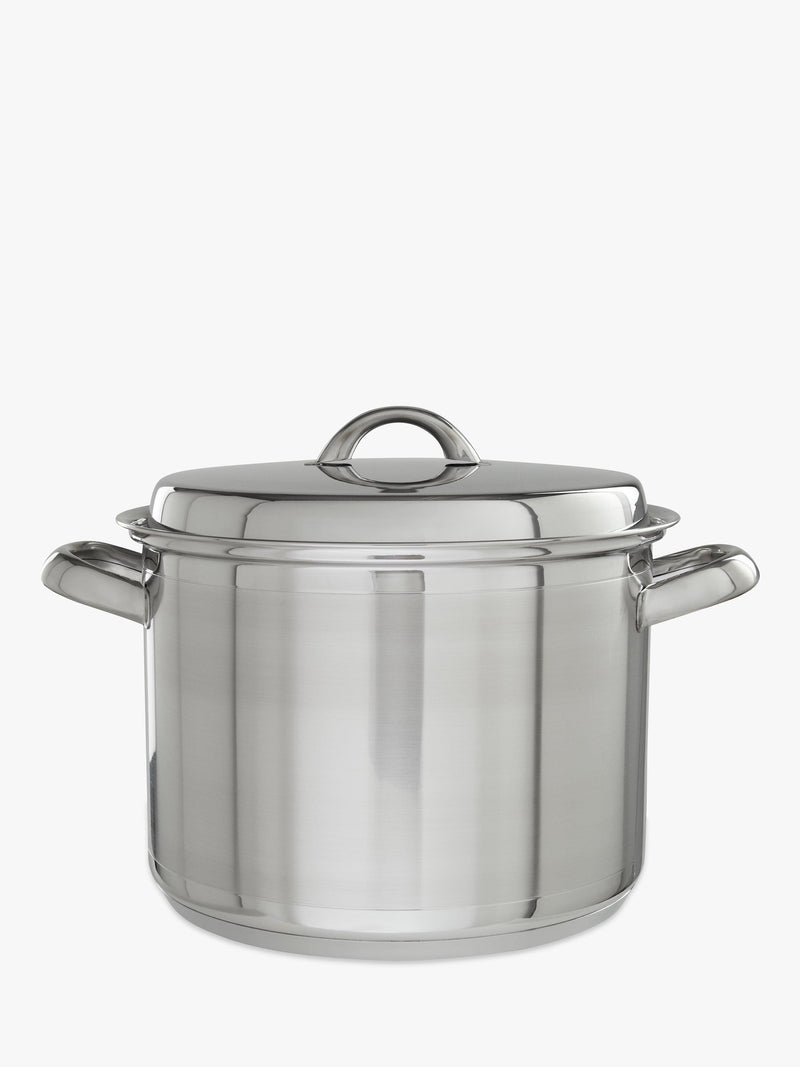 John Lewis stainless steel stockpot 6.5L 24cm, UK version