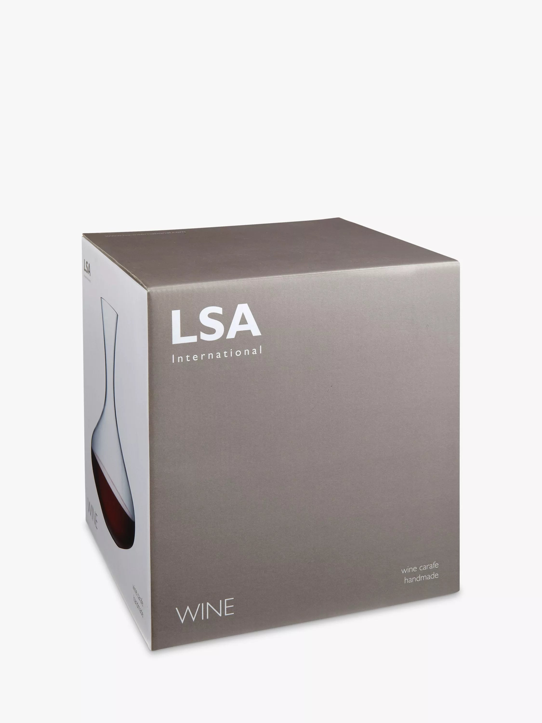 LSA International Bar Collection Glass Carafe 2.4L, UK version