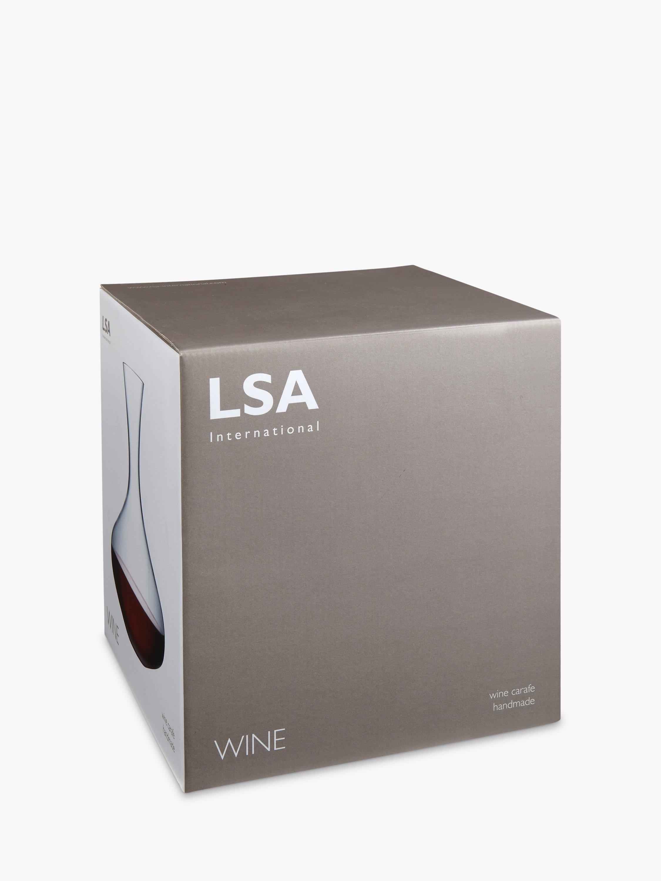 LSA International Bar Collection Glass Carafe 2.4L, UK version
