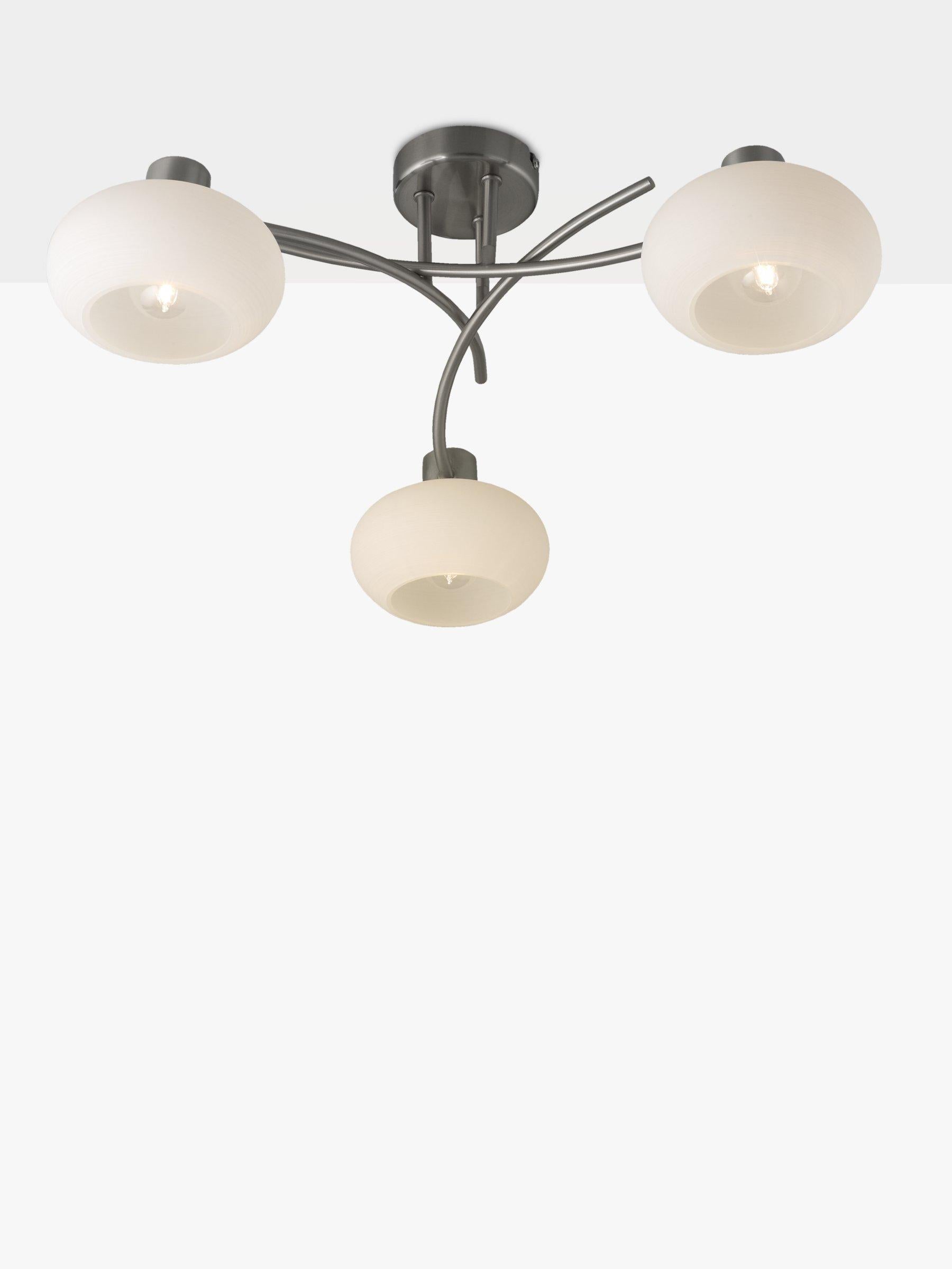 John Lewis Elio 3 Arm Ceiling Light - British product