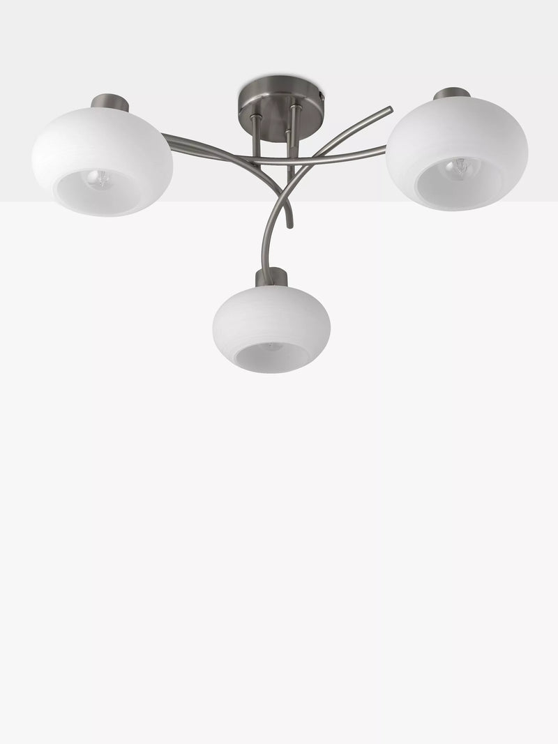 John Lewis Elio 3 Arm Ceiling Light - British product