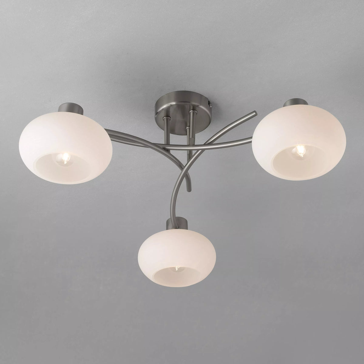 John Lewis Elio 3 Arm Ceiling Light - British product