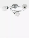 John Lewis Maya ceiling light 56cm diameter polished chrome, UK version