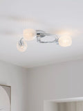 John Lewis Maya ceiling light 56cm diameter polished chrome, UK version