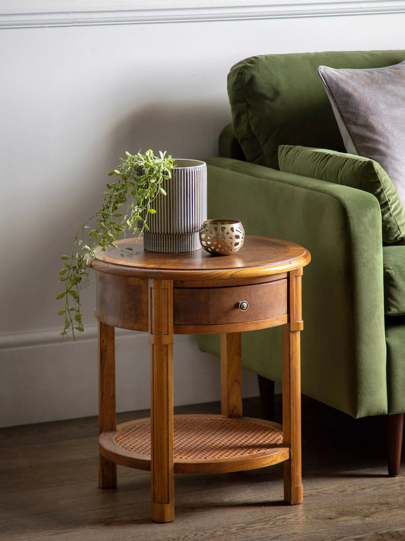 John Lewis Hemingway round lamp table medium (British brand)