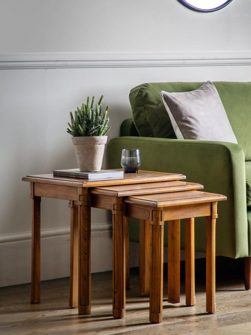 John Lewis Hemingway nest of tables melia oak (British brand)