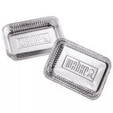 Weber aluminium BBQ drip trays pack of 10 (British brand)