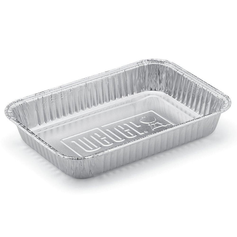 Weber aluminium BBQ drip trays pack of 10 (British brand)