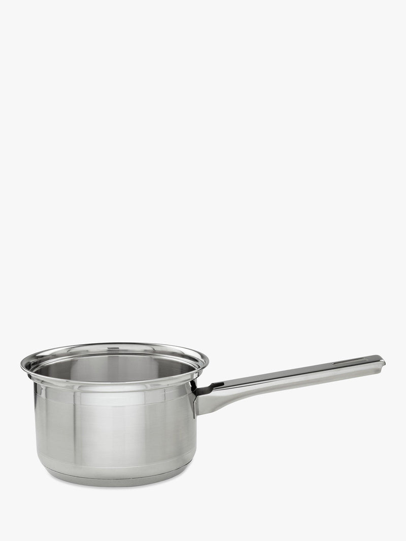 John Lewis stainless steel lidded saucepan, UK version