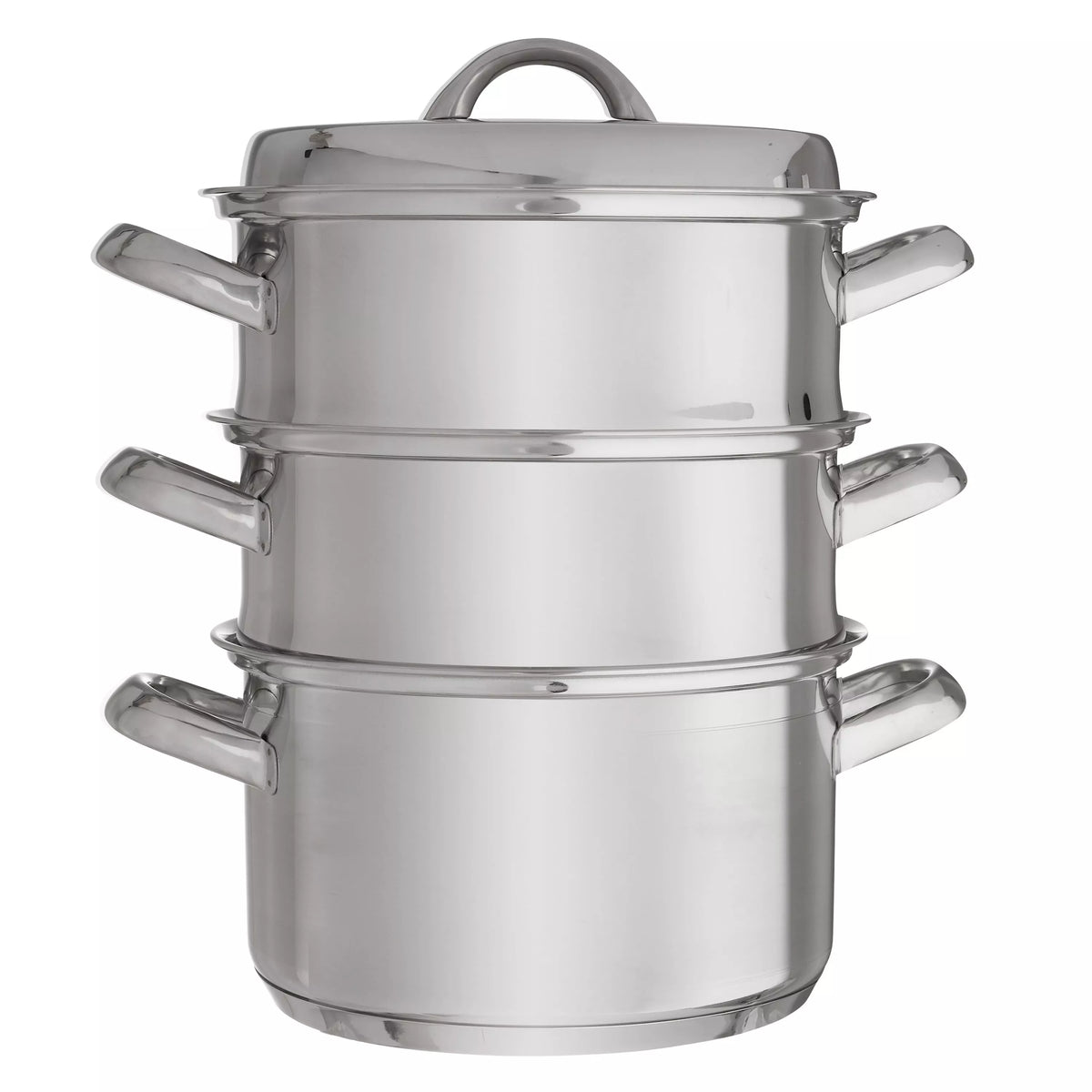 John Lewis Classic Stainless Steel 20cm Steamer Set, UK version