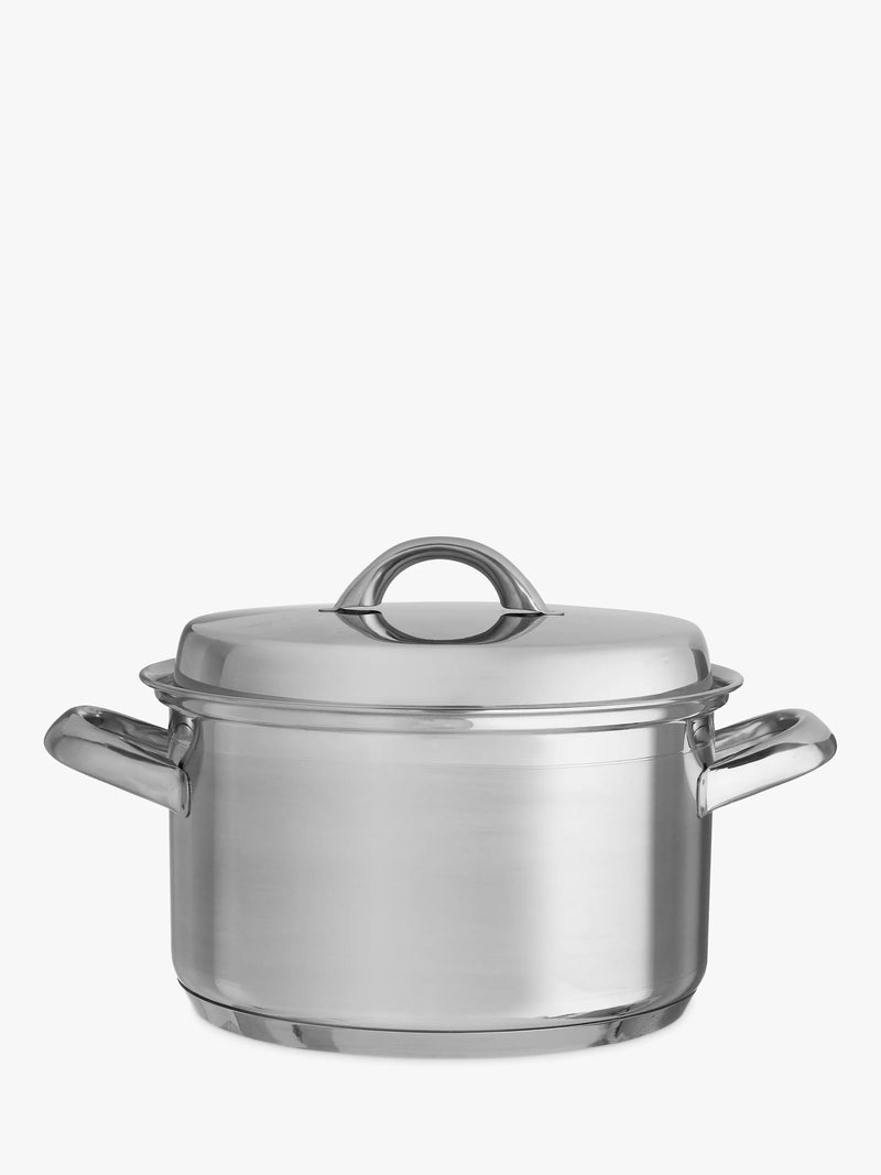 John Lewis Classic Stainless Steel 20cm Steamer Set, UK version