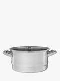 John Lewis Classic Stainless Steel 20cm Steamer Set, UK version
