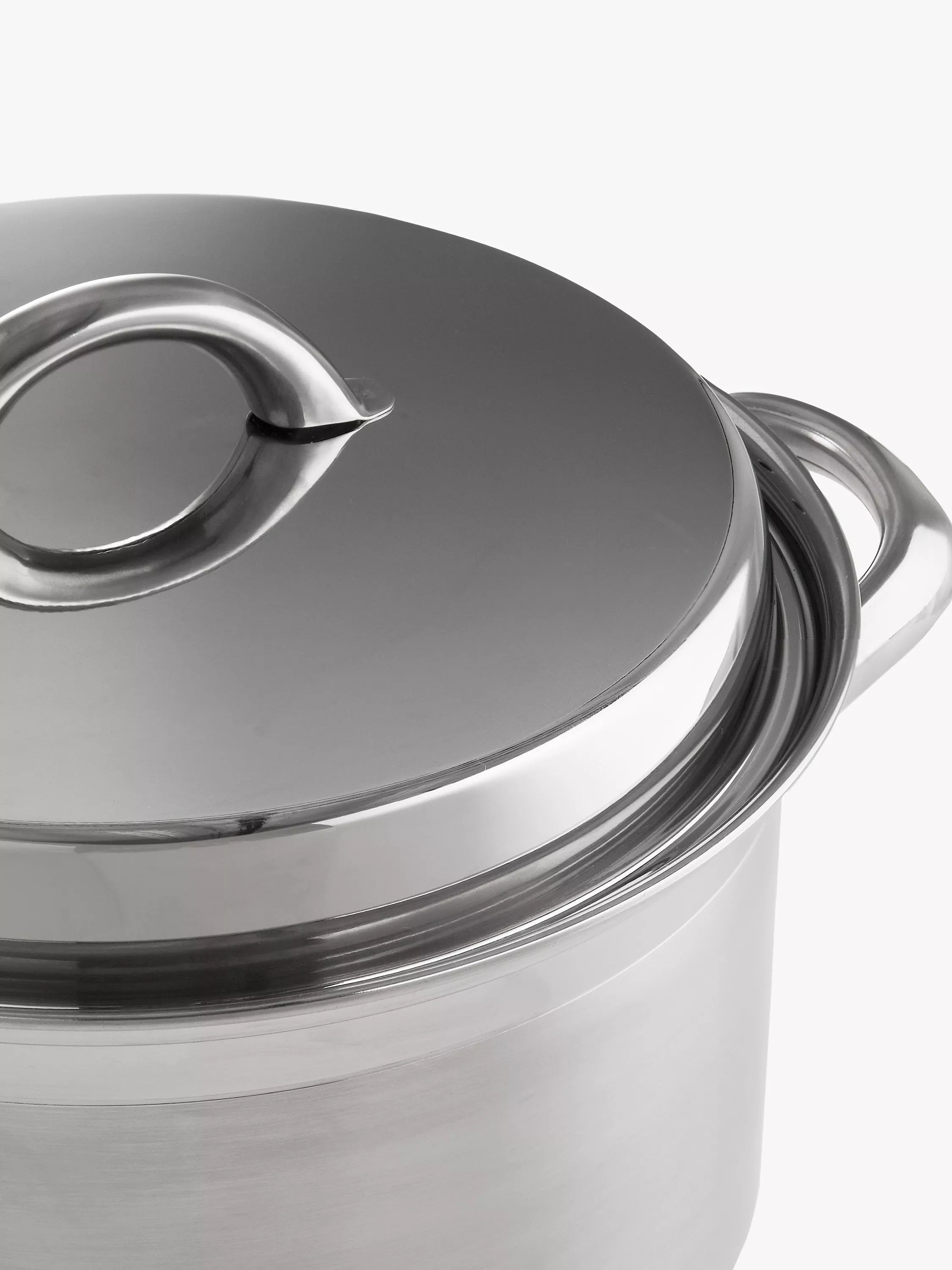 John Lewis Classic Stainless Steel 20cm Steamer Set, UK version