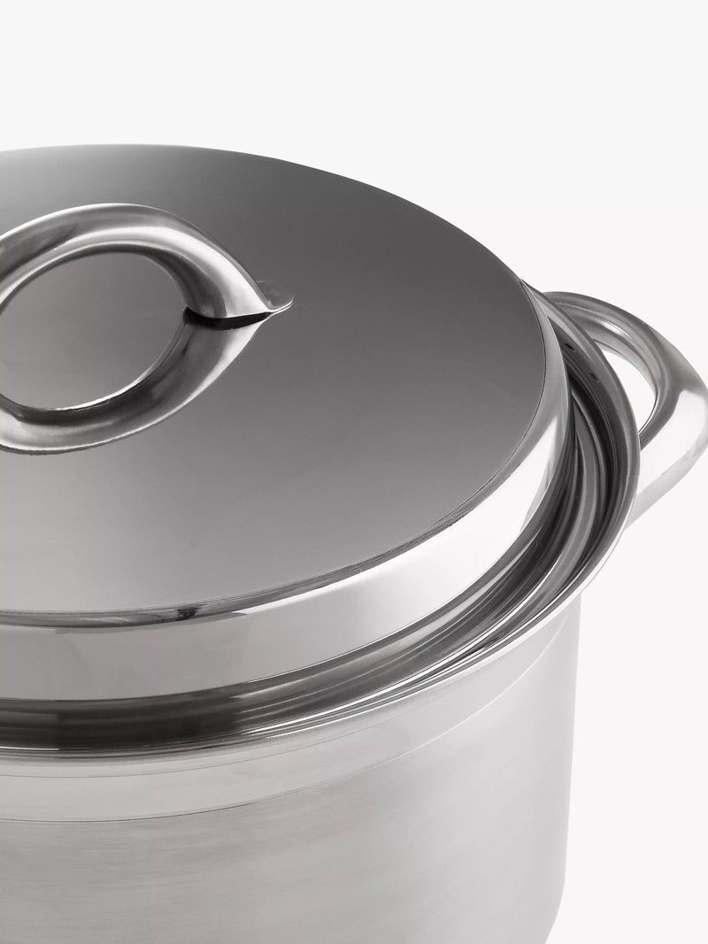 John Lewis Classic Stainless Steel 20cm Steamer Set, UK version