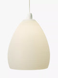 John Lewis Corina easy-to-fit ceiling shade opal glass - British product