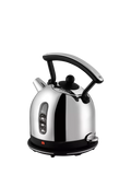 Dualit dome kettle Black/Steel 2L, imported from the UK
