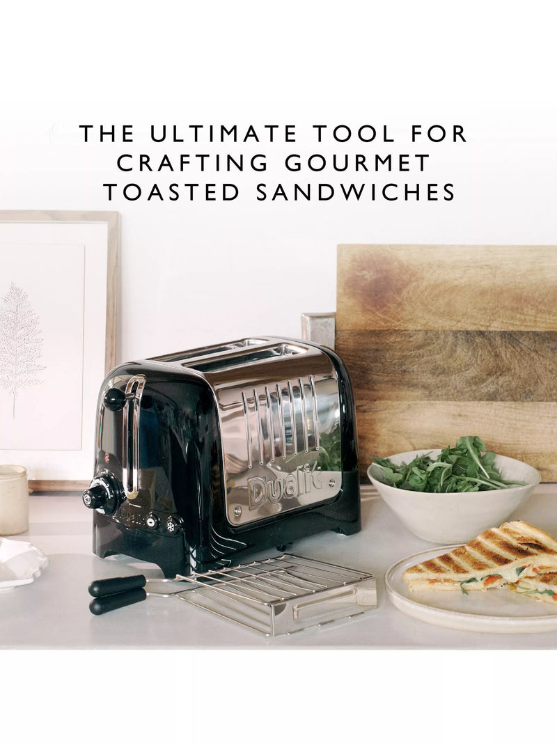 Dualit sandwich cage pack of 2 stainless steel, UK version