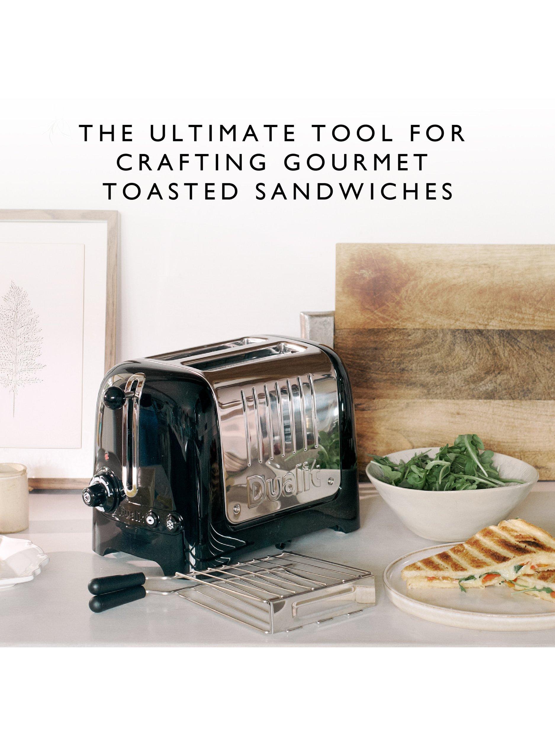 Dualit sandwich cage pack of 2 stainless steel, UK version