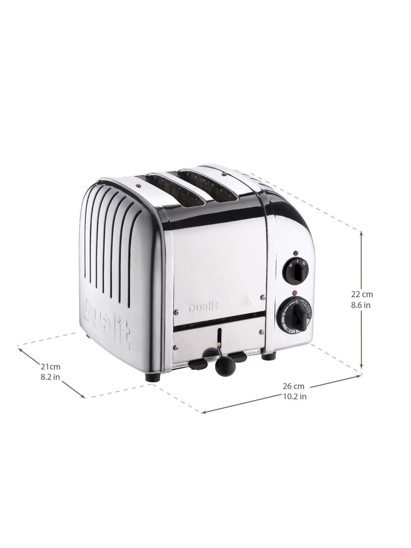 Dualit 2 Slice NewGen Classic Toaster, imported from the UK