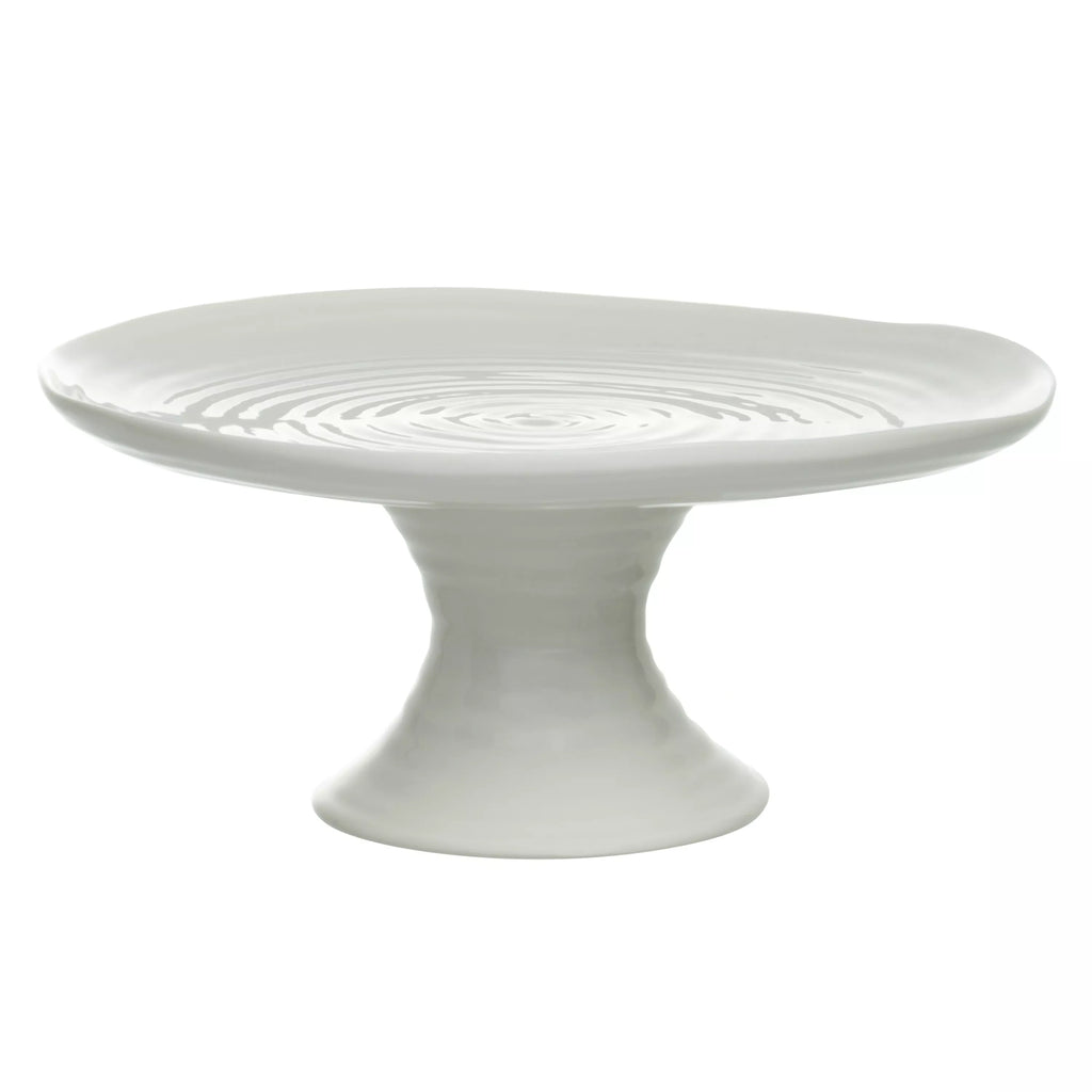 Sophie Conran for Portmeirion Footed Cake Plate, White, Dia.24cm