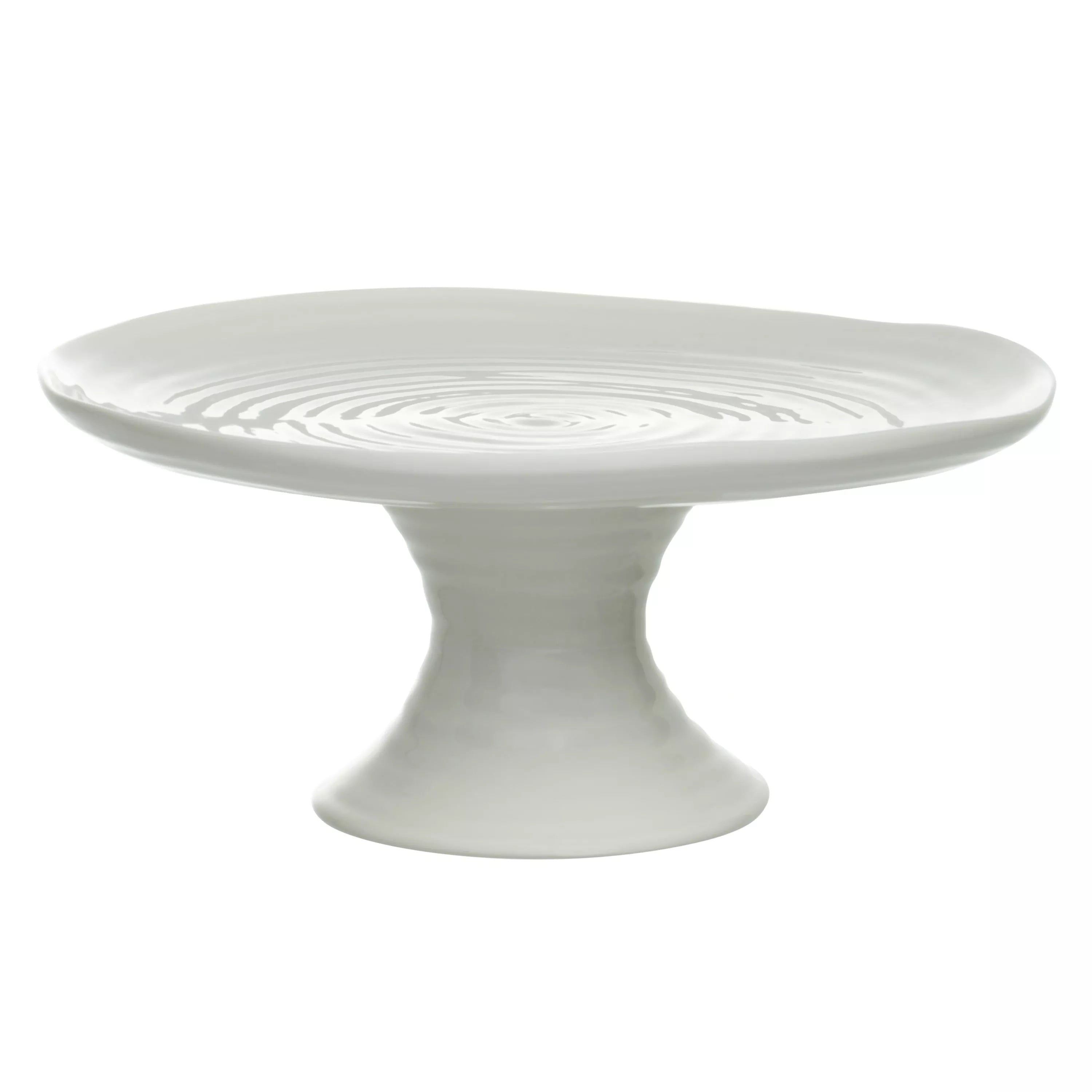 Sophie Conran for Portmeirion white footed cake plate 24cm diameter (British brand)