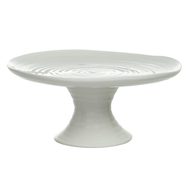 Sophie Conran for Portmeirion white footed cake plate 24cm diameter (British brand)
