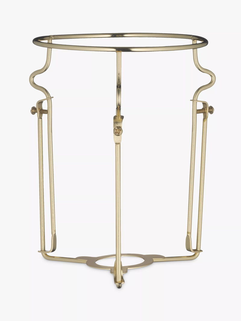 John Lewis brass shade carrier BC fitting adjustable, imported from the UK