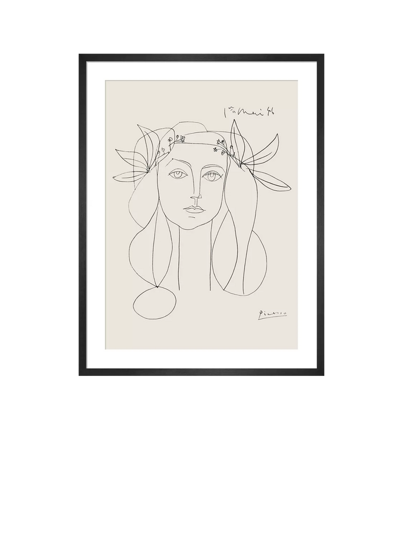 John Lewis Pablo Picasso framed print 94 x 74cm (British brand)